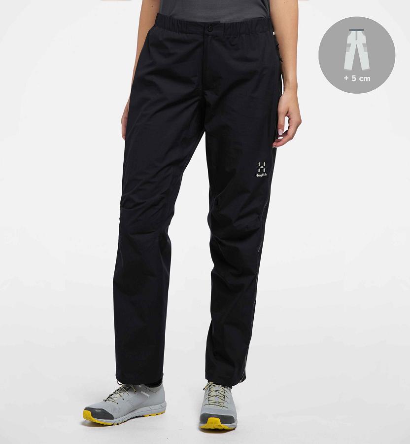Haglöfs Womens L.I.M Softshell Pants Black New Zealand 40695IRBV